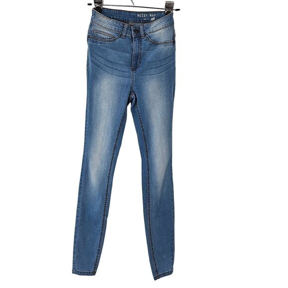 Noisy May Jeans High Waist Skinny Inseam 32 - Picture 5 of 11